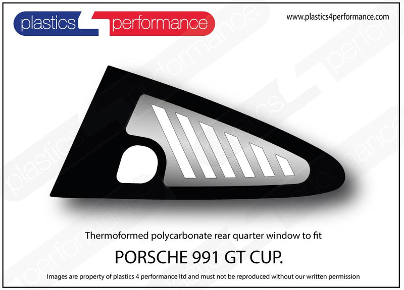 Carica immagine in Galleria Viewer, Vetri in Policarbonato per Porsche 911 GT3 Cup (991)
