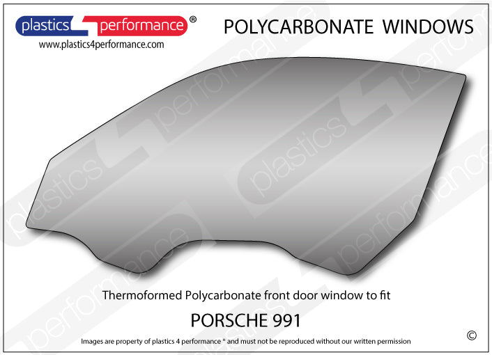Vetri in Policarbonato per Porsche 911 (991)