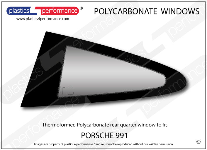 Carica immagine in Galleria Viewer, Vetri in Policarbonato per Porsche 911 (991)
