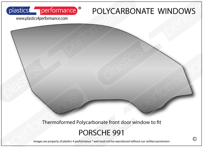 Carica immagine in Galleria Viewer, Vetri in Policarbonato per Porsche 911 (991)
