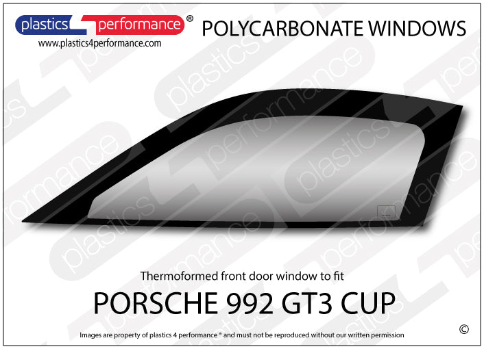 Vetri in Policarbonato per Porsche 911 GT3 Cup (992)