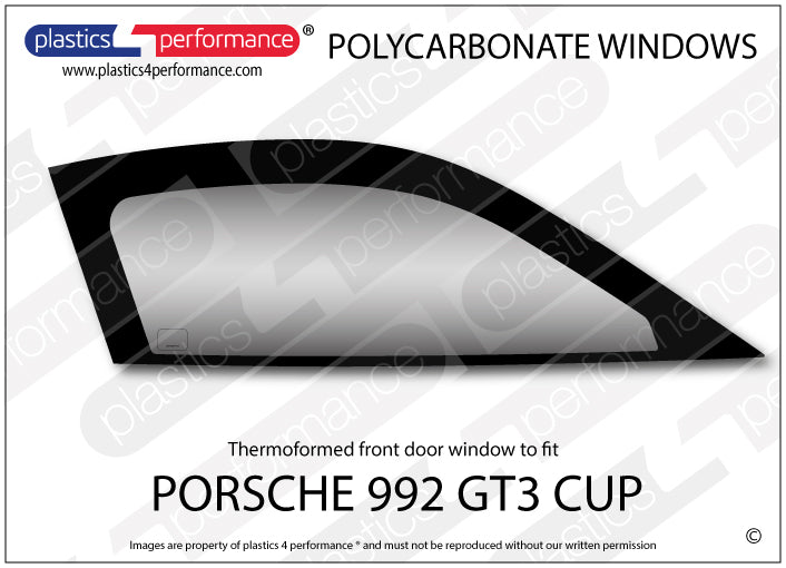 Carica immagine in Galleria Viewer, Vetri in Policarbonato per Porsche 911 GT3 Cup (992)

