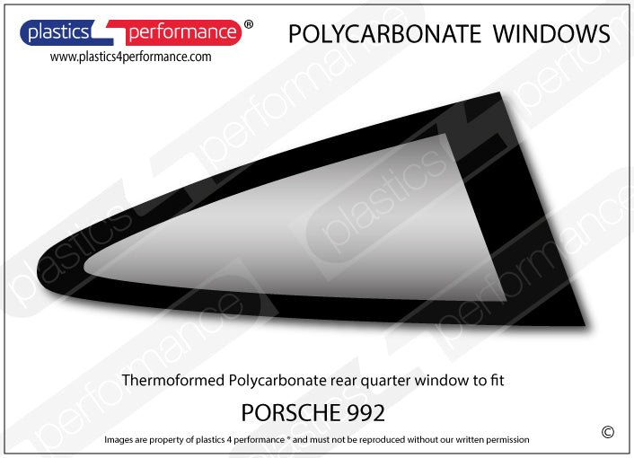 Carica immagine in Galleria Viewer, Vetri in Policarbonato per Porsche 911 (992)
