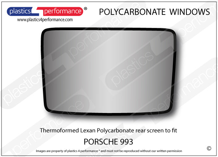Carica immagine in Galleria Viewer, Vetri in Policarbonato per Porsche 911 (993)
