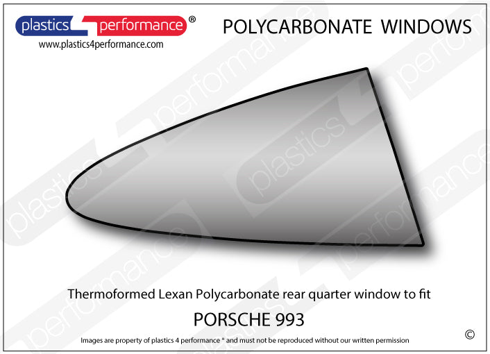 Carica immagine in Galleria Viewer, Vetri in Policarbonato per Porsche 911 (993)
