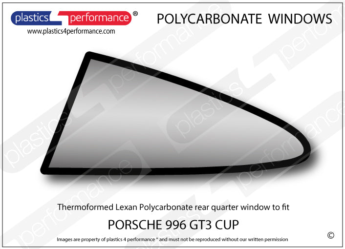 Vetri in Policarbonato per Porsche 911 GT3 Cup (996)