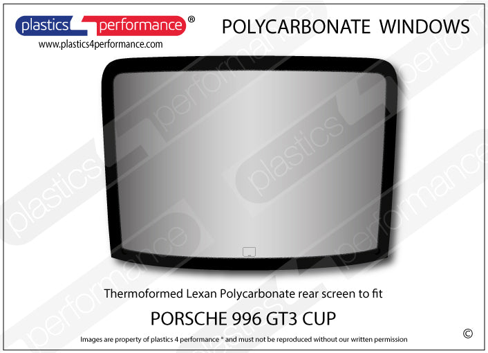 Carica immagine in Galleria Viewer, Vetri in Policarbonato per Porsche 911 GT3 Cup (996)
