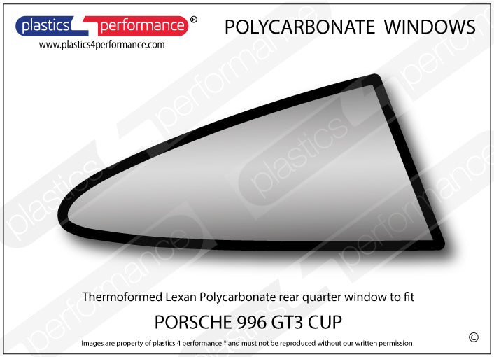 Vetri in Policarbonato per Porsche 911 GT3 Cup (996)