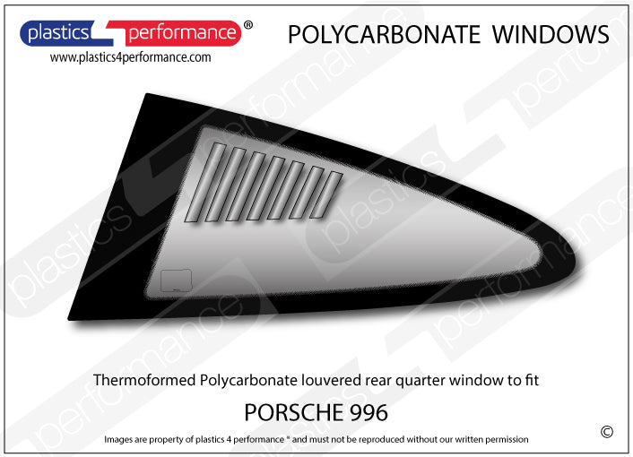 Carica immagine in Galleria Viewer, Vetri in Policarbonato per Porsche 911 (996)
