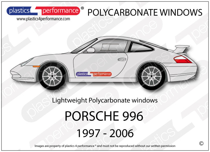 Vetri in Policarbonato per Porsche 911 (996)