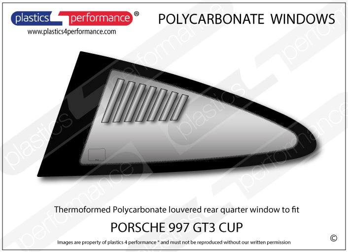 Carica immagine in Galleria Viewer, Vetri in Policarbonato per Porsche 911 GT3 Cup (997)
