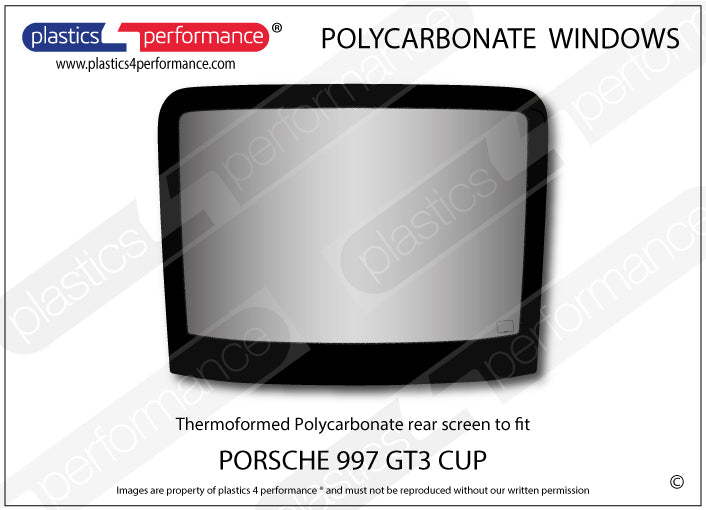 Carica immagine in Galleria Viewer, Vetri in Policarbonato per Porsche 911 GT3 Cup (997)
