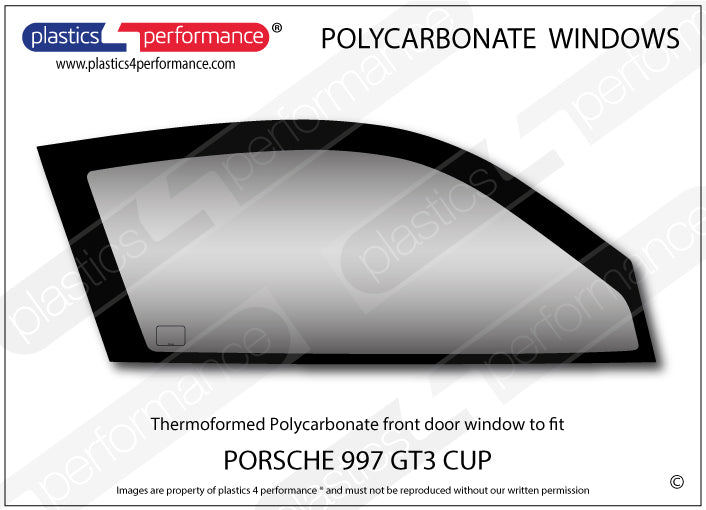 Vetri in Policarbonato per Porsche 911 GT3 Cup (997)