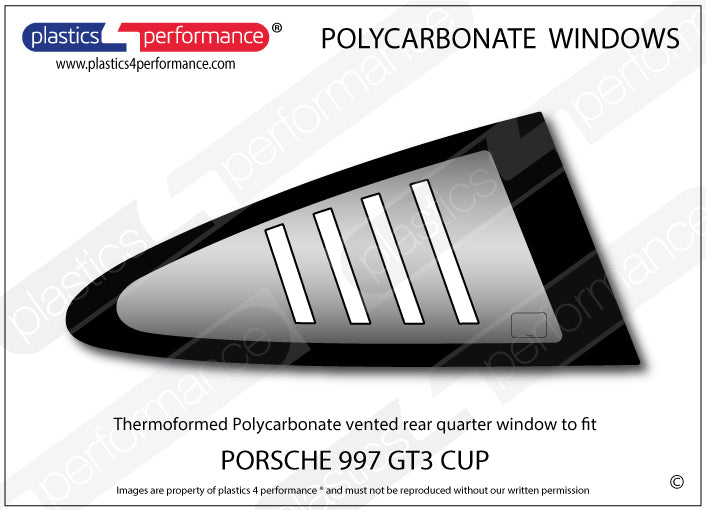 Vetri in Policarbonato per Porsche 911 GT3 Cup (997)