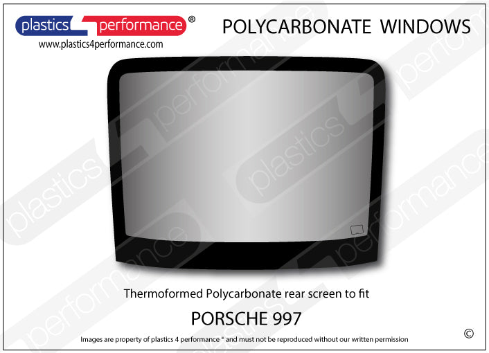 Vetri in Policarbonato per Porsche 911 (997)