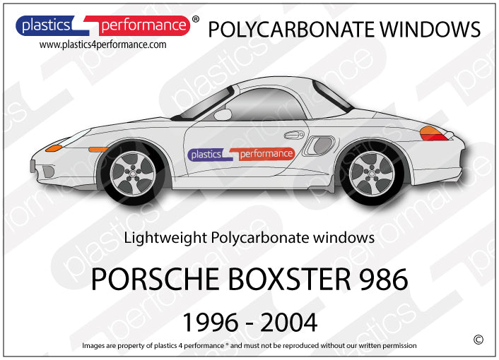 Vetri in Policarbonato per Porsche Boxster (986)