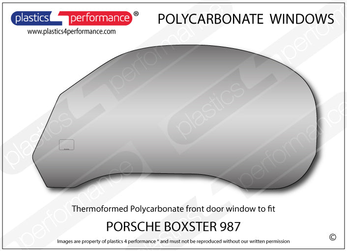 Vetri in Policarbonato per Porsche Boxster (987)