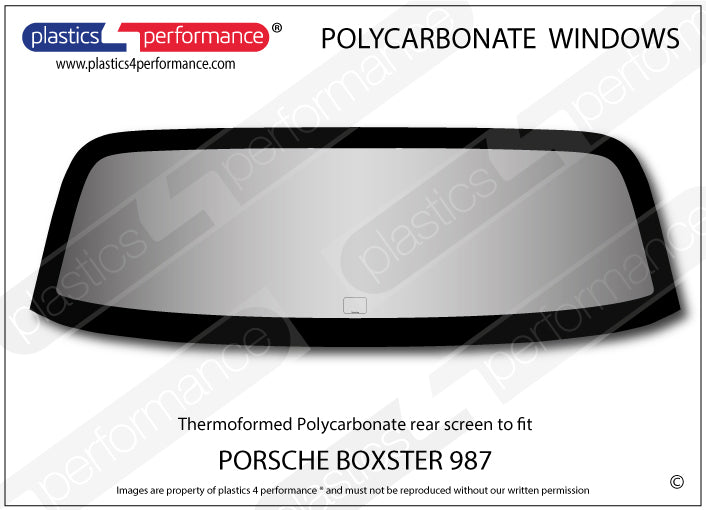 Carica immagine in Galleria Viewer, Vetri in Policarbonato per Porsche Boxster (987)
