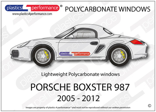 Vetri in Policarbonato per Porsche Boxster (987)