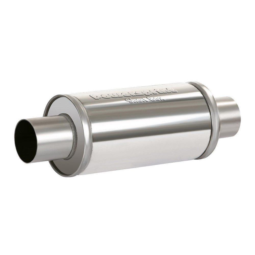 Powersprint Scatola corta intermedia in acciaio inox tondo