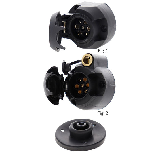 Presa 7 terminali in plastica / TP.403001A