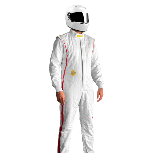 Tuta Momo Pro-Lite Bianco (FIA)