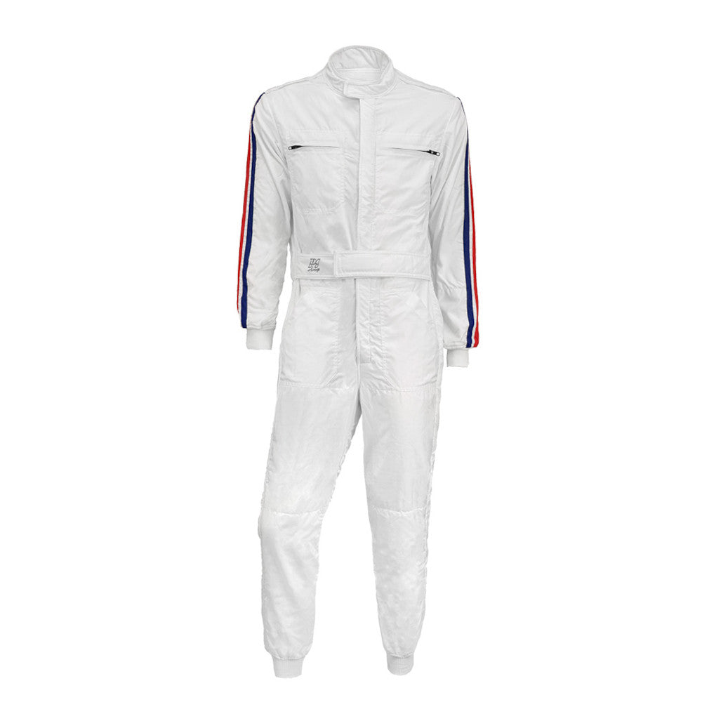 Tuta Storica P1 Pro-Parabolica Bianco (FIA 8856-2018)