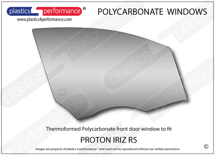 Vetri in Policarbonato per Proton Iriz R5