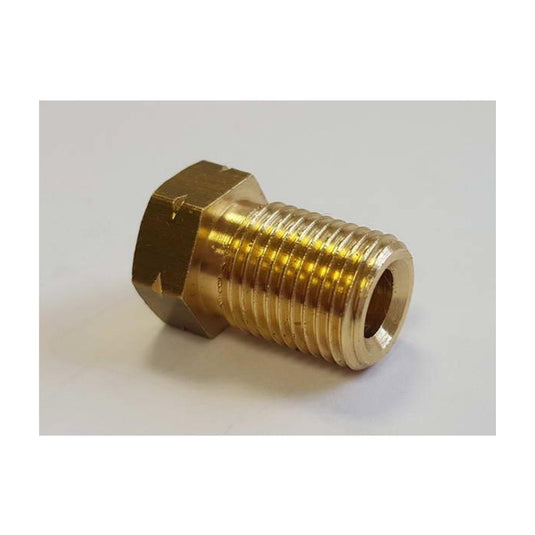 Raccordo ottone maschio M12X1X22mm diamètre 4.75mm F25-HU9