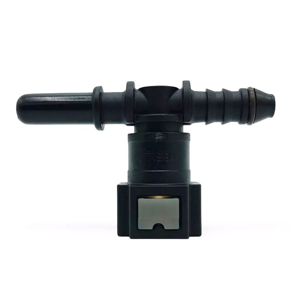 Raccordo 8mm OBP SAE J0244 diametro 7,89 nero (originale maschio)
