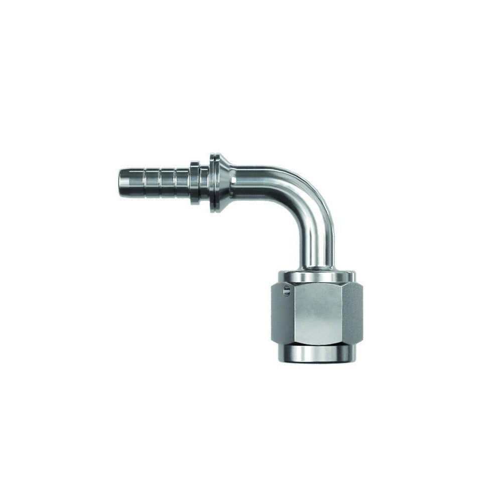 Raccordo 90° giratorio inox femmina alta pressione Goodridge 7/16x20