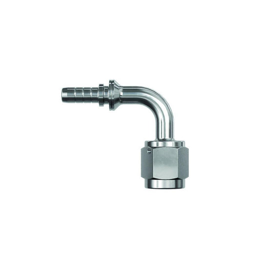 Raccordo 90° giratorio inox femmina alta pressione Goodridge 7/16x20