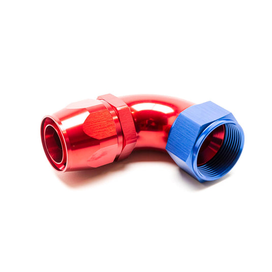 Raccordo a Gomito 90° Femmina per Tubo Dash 20 (Blu & Rosso) - foto 2