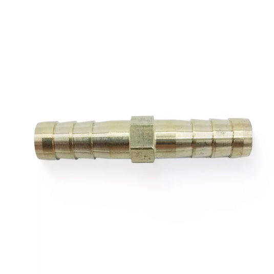 Raccordo dritto OBP per manicotto benzina 8mm ottone