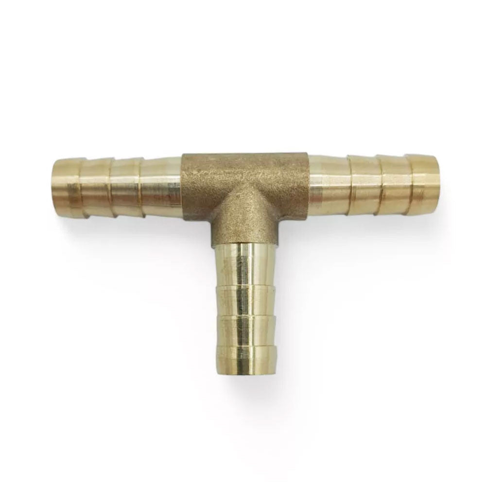 Raccordo in T OBP per manicotto benzina 8mm ottone
