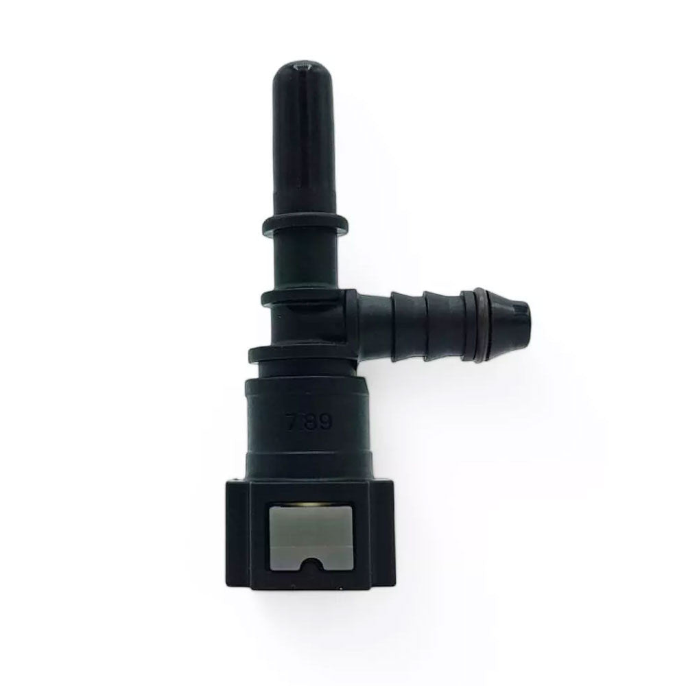 Raccordo T 8mm OBP SAE J0244 diametro 7,89 nero (top origine)