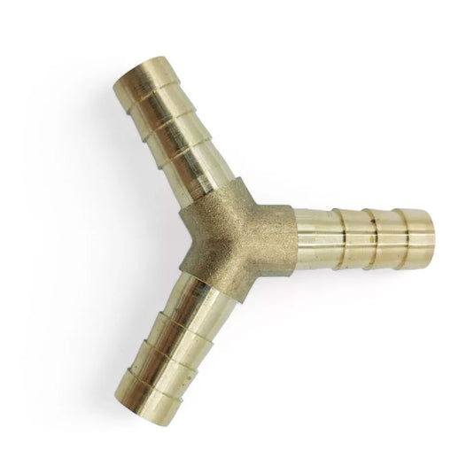 Raccordo Y OBP per manicotto benzina 8mm ottone