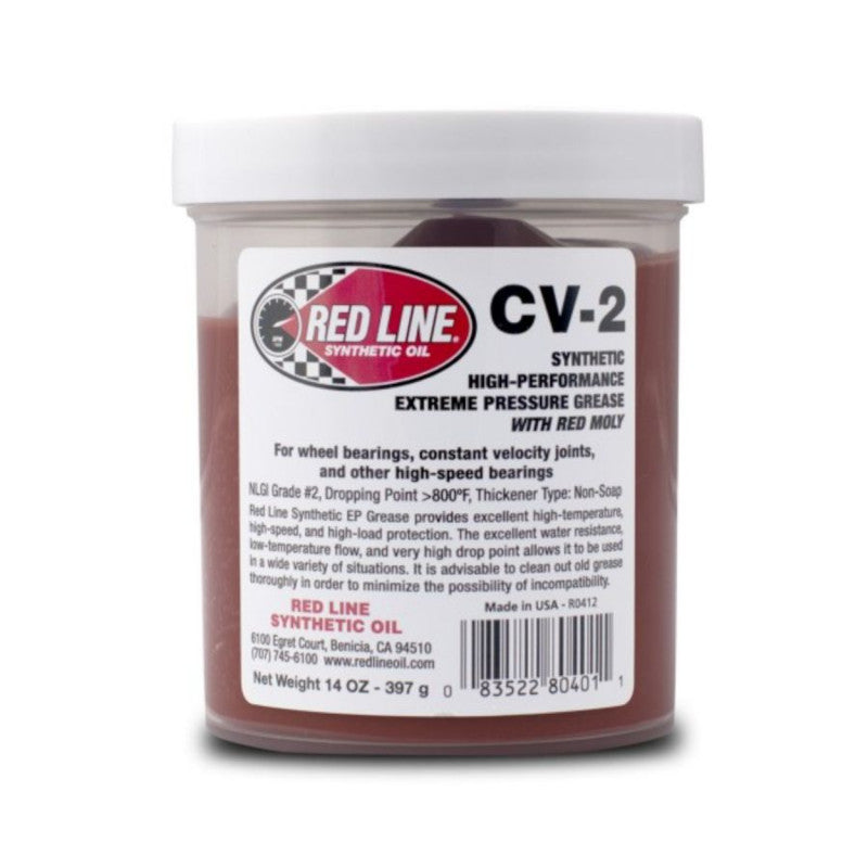 Grasso ad Alte Prestazioni Red Line CV2 (Semiassi, Snodi...)