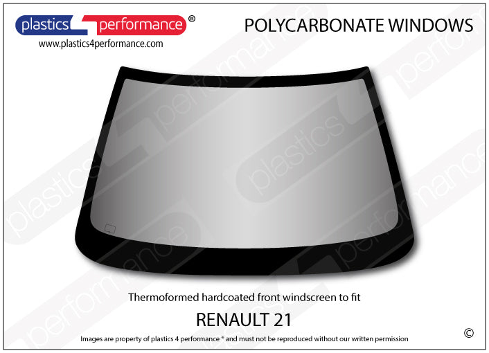 Carica immagine in Galleria Viewer, Vetri in Policarbonato per Renault 21
