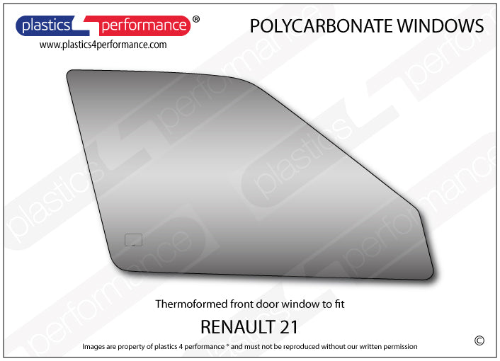 Carica immagine in Galleria Viewer, Vetri in Policarbonato per Renault 21
