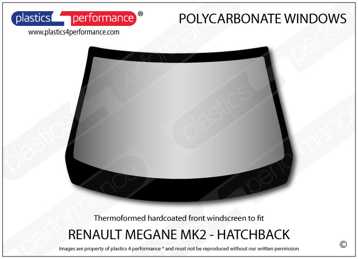 Carica immagine in Galleria Viewer, Vetri in Policarbonato per Renault Megane 2 incluso R26R
