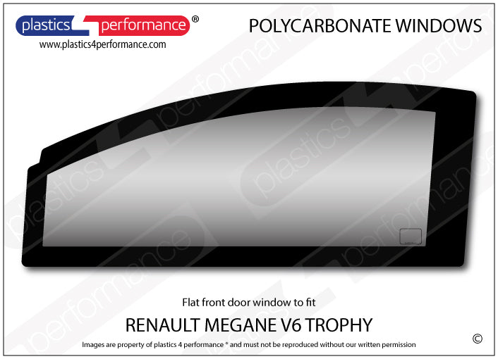 Carica immagine in Galleria Viewer, Vetri in Policarbonato per Renault Megane V6 Trophy
