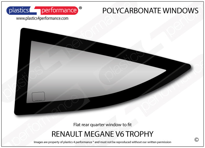 Carica immagine in Galleria Viewer, Vetri in Policarbonato per Renault Megane V6 Trophy
