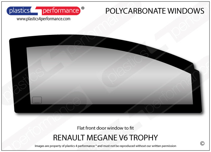 Carica immagine in Galleria Viewer, Vetri in Policarbonato per Renault Megane V6 Trophy
