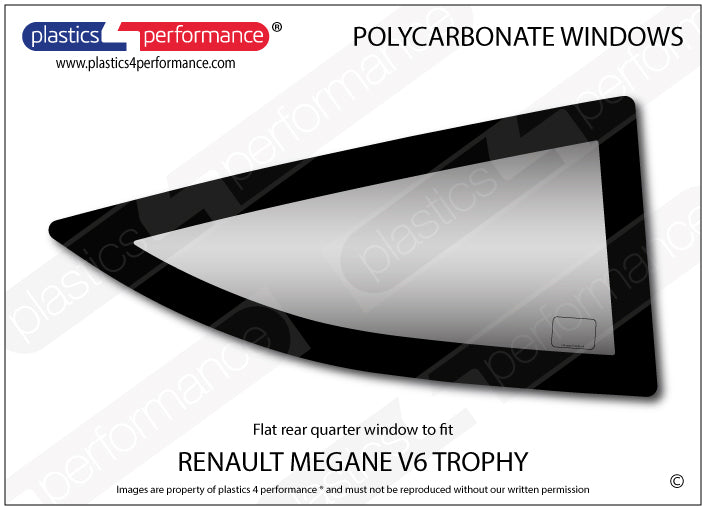 Carica immagine in Galleria Viewer, Vetri in Policarbonato per Renault Megane V6 Trophy
