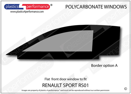 Vetri in Policarbonato per Renault Sport RS01