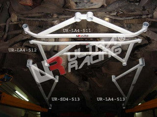 Rinforzo in H/ barra di struttura anteriore Impreza GC8 94-00/GD STI 01-07