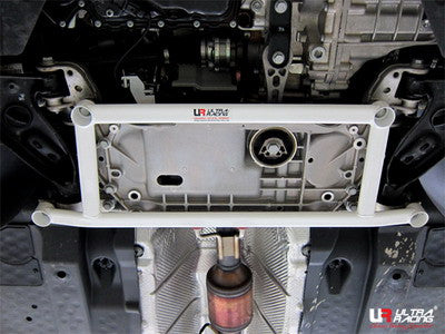 Rinforzo in H/ barra di struttura anteriore VW Golf 5/6 GTI/R32/R36 /Scirocco 4 punti