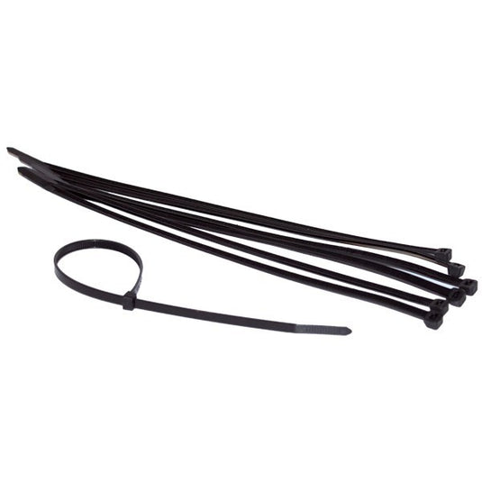 Rilsan nero 370mm x4.8mm (x100)