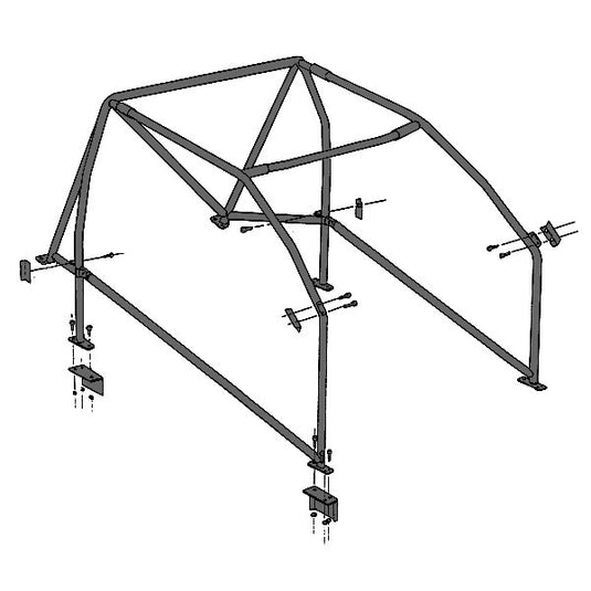 Roll bar Sparco Peugeot 205 GTI